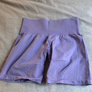 NVGTN High Waist Purple Women's Shorts